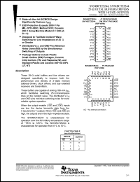 Click here to download SN74BCT25244DWRE4 Datasheet