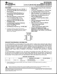 Click here to download SN74CB3Q3306ADCUR Datasheet