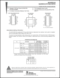 Click here to download SN74CBT3126DRE4 Datasheet