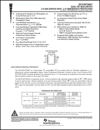 Click here to download SN74CBT3306CDR Datasheet