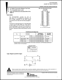 Click here to download SN74CBT3861DGVRE4 Datasheet