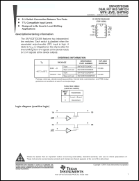 Click here to download SN74CBTD3306DG4 Datasheet