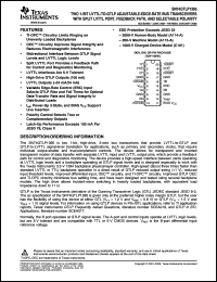 Click here to download SN74GTLP1395PWRE4 Datasheet