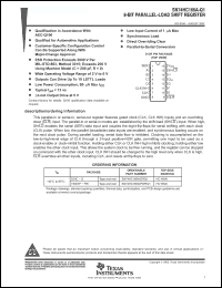 Click here to download SN74HC166A-Q1 Datasheet