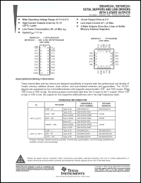 Click here to download SN74HC241PWR Datasheet