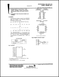 Click here to download SN74HC4078ADR Datasheet