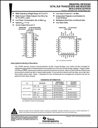 Click here to download SN74HC652NTE4 Datasheet