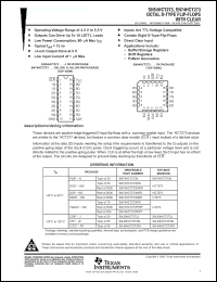 Click here to download SN74HCT273NSR Datasheet