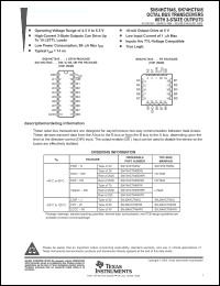 Click here to download SN74HCT645PW Datasheet