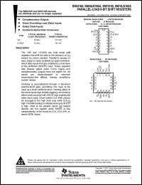 Click here to download SN74LS165ANE4 Datasheet