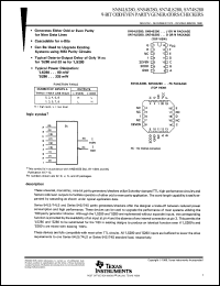 Click here to download SN74LS280NSR Datasheet