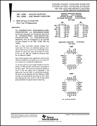 Click here to download SN74LS290DR Datasheet