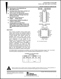 Click here to download SN74LS490 Datasheet