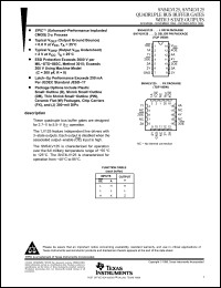 Click here to download SN74LV125D Datasheet