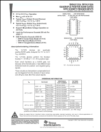 Click here to download SN74LV132ADE4 Datasheet