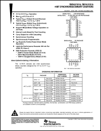 Click here to download SN74LV161ADBR Datasheet