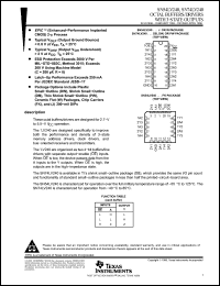 Click here to download SN74LV240PWLE Datasheet