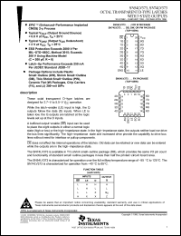 Click here to download SN74LV373PWLE Datasheet