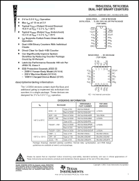 Click here to download SN74LV393ADRE4 Datasheet