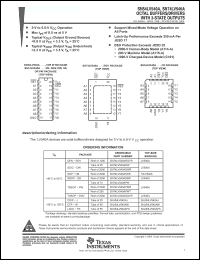 Click here to download SN74LV540APWTE4 Datasheet