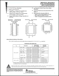 Click here to download SN74LV541APWT Datasheet