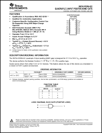 Click here to download SN74LVC00A-Q1 Datasheet