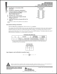 Click here to download SN74LVC07A-Q1 Datasheet