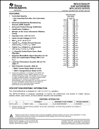 Click here to download SN74LVC16244A-EP Datasheet