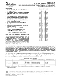 Click here to download 74LVC16T245DGGRE4 Datasheet