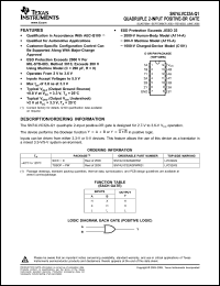 Click here to download SN74LVC32A-Q1 Datasheet