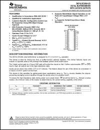 Click here to download SN74LVC540AQDWRQ1 Datasheet