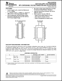 Click here to download SN74LVCH8T245PW Datasheet