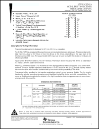 Click here to download SN74LVCZ245ADBRE4 Datasheet