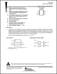 Click here to download SN75150DRE4 Datasheet