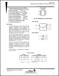 Click here to download SN75179A Datasheet