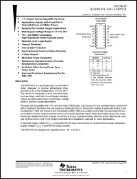 Click here to download SN754410NEE4 Datasheet