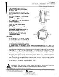 Click here to download SN75ALS053FN Datasheet