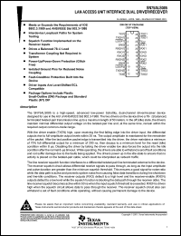 Click here to download SN75ALS085DWRE4 Datasheet