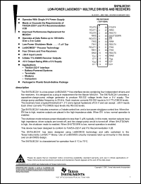 Click here to download SN75LBC241DWRE4 Datasheet