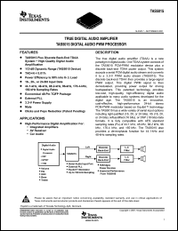 Click here to download TAS5015PFBG4 Datasheet