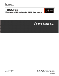 Click here to download TAS5076PFCRG4 Datasheet