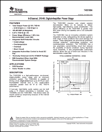 Click here to download TAS5186ADDVR Datasheet