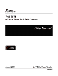 Click here to download TAS5508PAGR Datasheet