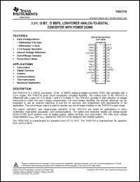 Click here to download THS1215 Datasheet