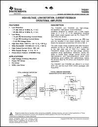 Click here to download THS3095DDAG4 Datasheet