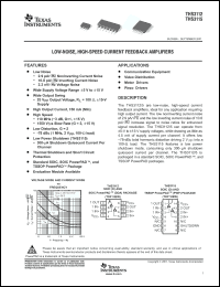 Click here to download THS3115CPWPG4 Datasheet