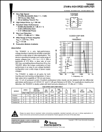 Click here to download THS4001IDRG4 Datasheet