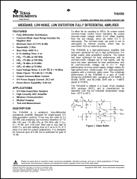 Click here to download THS4508RGTR Datasheet