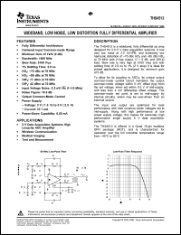 Click here to download THS4513RGTT Datasheet