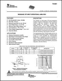 Click here to download THS4601IDDARG3 Datasheet